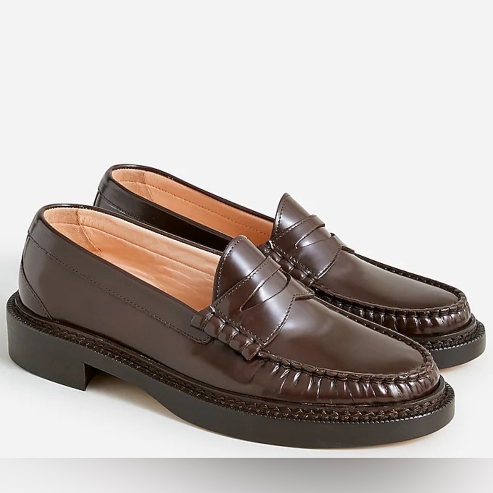 Jcrew Brown Penny Loafer